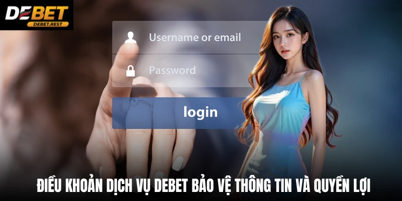 Điều khoản dịch vụ Debet bảo vệ thông tin và quyền lợi 